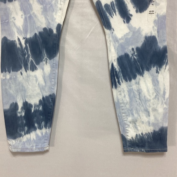 NWT GAP 12/31 Legging Skimmer Tie-Dye Denim - Picture 3 of 13